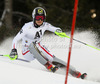 Kathrin Zettel of Austria skiing in first run of women slalom race of Audi FIS Alpine skiing World cup 2012-2013 in Semmering, Austria. Women slalom race of Audi FIS Alpine skiing World cup was held in Semmering, Austria, on Saturday, 29th of December 2012.

