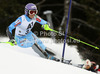 Tina Maze of Slovenia skiing in first run of women slalom race of Audi FIS Alpine skiing World cup 2012-2013 in Semmering, Austria. Women slalom race of Audi FIS Alpine skiing World cup was held in Semmering, Austria, on Saturday, 29th of December 2012.
