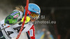 Tanja Poutiainen of Finland skiing in first run of women slalom race of Audi FIS Alpine skiing World cup 2012-2013 in Semmering, Austria. Women slalom race of Audi FIS Alpine skiing World cup was held in Semmering, Austria, on Saturday, 29th of December 2012.
