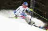 Veronika Velez Zuzulova of Slovakia skiing in first run of women slalom race of Audi FIS Alpine skiing World cup 2012-2013 in Semmering, Austria. Women slalom race of Audi FIS Alpine skiing World cup was held in Semmering, Austria, on Saturday, 29th of December 2012.
