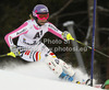 Maria Hoefl-Riesch of Germany skiing in first run of women slalom race of Audi FIS Alpine skiing World cup 2012-2013 in Semmering, Austria. Women slalom race of Audi FIS Alpine skiing World cup was held in Semmering, Austria, on Saturday, 29th of December 2012.
