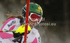 Lena Duerr of Germany skiing in first run of women slalom race of Audi FIS Alpine skiing World cup 2012-2013 in Semmering, Austria. Women slalom race of Audi FIS Alpine skiing World cup was held in Semmering, Austria, on Saturday, 29th of December 2012.
