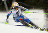 Therese Borssen of Sweden skiing in first run of women slalom race of Audi FIS Alpine skiing World cup 2012-2013 in Semmering, Austria. Women slalom race of Audi FIS Alpine skiing World cup was held in Semmering, Austria, on Saturday, 29th of December 2012.
