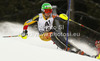 Erin Mielzynski of Canada skiing in first run of women slalom race of Audi FIS Alpine skiing World cup 2012-2013 in Semmering, Austria. Women slalom race of Audi FIS Alpine skiing World cup was held in Semmering, Austria, on Saturday, 29th of December 2012.
