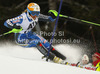 Anna Swenn-Larsson of Sweden skiing in first run of women slalom race of Audi FIS Alpine skiing World cup 2012-2013 in Semmering, Austria. Women slalom race of Audi FIS Alpine skiing World cup was held in Semmering, Austria, on Saturday, 29th of December 2012.
