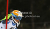 Anna Swenn-Larsson of Sweden skiing in first run of women slalom race of Audi FIS Alpine skiing World cup 2012-2013 in Semmering, Austria. Women slalom race of Audi FIS Alpine skiing World cup was held in Semmering, Austria, on Saturday, 29th of December 2012.

