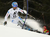 Irene Curtoni of Italy skiing in first run of women slalom race of Audi FIS Alpine skiing World cup 2012-2013 in Semmering, Austria. Women slalom race of Audi FIS Alpine skiing World cup was held in Semmering, Austria, on Saturday, 29th of December 2012.
