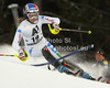 Manuela Moelgg of Italy skiing in first run of women slalom race of Audi FIS Alpine skiing World cup 2012-2013 in Semmering, Austria. Women slalom race of Audi FIS Alpine skiing World cup was held in Semmering, Austria, on Saturday, 29th of December 2012.
