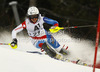 Wendy Holdener of Switzerland skiing in first run of women slalom race of Audi FIS Alpine skiing World cup 2012-2013 in Semmering, Austria. Women slalom race of Audi FIS Alpine skiing World cup was held in Semmering, Austria, on Saturday, 29th of December 2012.
