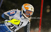 Nathalie Eklund of Sweden skiing in first run of women slalom race of Audi FIS Alpine skiing World cup 2012-2013 in Semmering, Austria. Women slalom race of Audi FIS Alpine skiing World cup was held in Semmering, Austria, on Saturday, 29th of December 2012.
