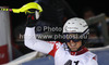 Ninth placed Wendy Holdener of Switzerland reacts in finish of second run of women slalom race of Audi FIS Alpine skiing World cup 2012-2013 in Semmering, Austria. Women slalom race of Audi FIS Alpine skiing World cup was held in Semmering, Austria, on Saturday, 29th of December 2012.
