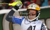 Fifth placed Maria Pietilae-Holmner of Sweden reacts in finish of second run of women slalom race of Audi FIS Alpine skiing World cup 2012-2013 in Semmering, Austria. Women slalom race of Audi FIS Alpine skiing World cup was held in Semmering, Austria, on Saturday, 29th of December 2012.
