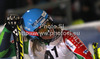 Seventh placed Tanja Poutiainen of Finland is not happy with her performance in finish of second run of women slalom race of Audi FIS Alpine skiing World cup 2012-2013 in Semmering, Austria. Women slalom race of Audi FIS Alpine skiing World cup was held in Semmering, Austria, on Saturday, 29th of December 2012.
