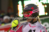 Fourth placed Maria Hoefl-Riesch of Germany reacts in finish of second run of women slalom race of Audi FIS Alpine skiing World cup 2012-2013 in Semmering, Austria. Women slalom race of Audi FIS Alpine skiing World cup was held in Semmering, Austria, on Saturday, 29th of December 2012.

