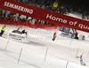 Winner Veronika Velez Zuzulova of Slovakia skiing in second run of women slalom race of Audi FIS Alpine skiing World cup 2012-2013 in Semmering, Austria. Women slalom race of Audi FIS Alpine skiing World cup was held in Semmering, Austria, on Saturday, 29th of December 2012.
