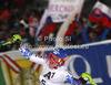 Winner Veronika Velez Zuzulova of Slovakia reacts in finish of second run of women slalom race of Audi FIS Alpine skiing World cup 2012-2013 in Semmering, Austria. Women slalom race of Audi FIS Alpine skiing World cup was held in Semmering, Austria, on Saturday, 29th of December 2012.
