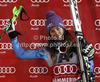 Third placed Tina Maze of Slovenia celebrates her medal won in women slalom race of Audi FIS Alpine skiing World cup 2012-2013 in Semmering, Austria. Women slalom race of Audi FIS Alpine skiing World cup was held in Semmering, Austria, on Saturday, 29th of December 2012.
