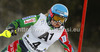 Tanja Poutiainen of Finland skiing in first run of women slalom race of Audi FIS Alpine skiing World cup 2012-2013 in Semmering, Austria. Women slalom race of Audi FIS Alpine skiing World cup was held in Semmering, Austria, on Saturday, 29th of December 2012.
