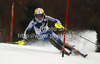 Frida Hansdotter of Sweden skiing in first run of women night slalom Snow Queen Trophy race of Audi FIS Alpine skiing World cup 2012-2013 on Sljeme above Zagreb, Croatia. Women night slalom Snow Queen Trophy race of Audi FIS Alpine skiing World cup was held on Sljeme above Zagreb, Croatia, on Friday, 4th of January 2013.
