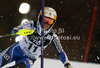Maria Pietilae-Holmner of Sweden skiing in first run of women night slalom Snow Queen Trophy race of Audi FIS Alpine skiing World cup 2012-2013 on Sljeme above Zagreb, Croatia. Women night slalom Snow Queen Trophy race of Audi FIS Alpine skiing World cup was held on Sljeme above Zagreb, Croatia, on Friday, 4th of January 2013.
