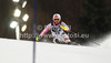 Christina Geiger of Germany skiing in first run of women night slalom Snow Queen Trophy race of Audi FIS Alpine skiing World cup 2012-2013 on Sljeme above Zagreb, Croatia. Women night slalom Snow Queen Trophy race of Audi FIS Alpine skiing World cup was held on Sljeme above Zagreb, Croatia, on Friday, 4th of January 2013.
