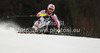 Christina Geiger of Germany skiing in first run of women night slalom Snow Queen Trophy race of Audi FIS Alpine skiing World cup 2012-2013 on Sljeme above Zagreb, Croatia. Women night slalom Snow Queen Trophy race of Audi FIS Alpine skiing World cup was held on Sljeme above Zagreb, Croatia, on Friday, 4th of January 2013.
