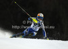 Emelie Wikstroem of Sweden skiing in first run of women night slalom Snow Queen Trophy race of Audi FIS Alpine skiing World cup 2012-2013 on Sljeme above Zagreb, Croatia. Women night slalom Snow Queen Trophy race of Audi FIS Alpine skiing World cup was held on Sljeme above Zagreb, Croatia, on Friday, 4th of January 2013.
