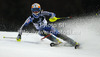 Emelie Wikstroem of Sweden skiing in first run of women night slalom Snow Queen Trophy race of Audi FIS Alpine skiing World cup 2012-2013 on Sljeme above Zagreb, Croatia. Women night slalom Snow Queen Trophy race of Audi FIS Alpine skiing World cup was held on Sljeme above Zagreb, Croatia, on Friday, 4th of January 2013.
