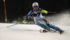 Resi Stiegler of USA skiing in first run of women night slalom Snow Queen Trophy race of Audi FIS Alpine skiing World cup 2012-2013 on Sljeme above Zagreb, Croatia. Women night slalom Snow Queen Trophy race of Audi FIS Alpine skiing World cup was held on Sljeme above Zagreb, Croatia, on Friday, 4th of January 2013.
