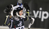 Fourth placed Nina Loeseth of Norway reacts in finish of second run of women night slalom Snow Queen Trophy race of Audi FIS Alpine skiing World cup 2012-2013 on Sljeme above Zagreb, Croatia. Women night slalom Snow Queen Trophy race of Audi FIS Alpine skiing World cup was held on Sljeme above Zagreb, Croatia, on Friday, 4th of January 2013.
