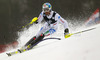 Stefano Gross of Italy skiing in first run of men slalom Snow Queen Trophy race of Audi FIS Alpine skiing World cup 2012-2013 on Sljeme above Zagreb, Croatia. Men slalom Snow Queen Trophy race of Audi FIS Alpine skiing World cup was held on Sljeme above Zagreb, Croatia, on Sunday, 6th of January 2013.

