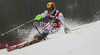 Marcel Hirscher of Austria skiing in first run of men slalom Snow Queen Trophy race of Audi FIS Alpine skiing World cup 2012-2013 on Sljeme above Zagreb, Croatia. Men slalom Snow Queen Trophy race of Audi FIS Alpine skiing World cup was held on Sljeme above Zagreb, Croatia, on Sunday, 6th of January 2013.
