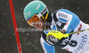 Felix Neureuther of Germany skiing in first run of men slalom Snow Queen Trophy race of Audi FIS Alpine skiing World cup 2012-2013 on Sljeme above Zagreb, Croatia. Men slalom Snow Queen Trophy race of Audi FIS Alpine skiing World cup was held on Sljeme above Zagreb, Croatia, on Sunday, 6th of January 2013.
