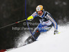 Andre Myhrer of Sweden skiing in first run of men slalom Snow Queen Trophy race of Audi FIS Alpine skiing World cup 2012-2013 on Sljeme above Zagreb, Croatia. Men slalom Snow Queen Trophy race of Audi FIS Alpine skiing World cup was held on Sljeme above Zagreb, Croatia, on Sunday, 6th of January 2013.
