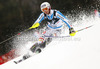 Fritz Dopfer of Germany skiing in first run of men slalom Snow Queen Trophy race of Audi FIS Alpine skiing World cup 2012-2013 on Sljeme above Zagreb, Croatia. Men slalom Snow Queen Trophy race of Audi FIS Alpine skiing World cup was held on Sljeme above Zagreb, Croatia, on Sunday, 6th of January 2013.
