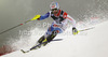 Markus Vogel of Switzerland skiing in first run of men slalom Snow Queen Trophy race of Audi FIS Alpine skiing World cup 2012-2013 on Sljeme above Zagreb, Croatia. Men slalom Snow Queen Trophy race of Audi FIS Alpine skiing World cup was held on Sljeme above Zagreb, Croatia, on Sunday, 6th of January 2013.
