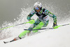 Henrik Kristoffersen of Norway skiing in first run of men slalom Snow Queen Trophy race of Audi FIS Alpine skiing World cup 2012-2013 on Sljeme above Zagreb, Croatia. Men slalom Snow Queen Trophy race of Audi FIS Alpine skiing World cup was held on Sljeme above Zagreb, Croatia, on Sunday, 6th of January 2013.
