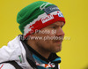 Coach of Santeri Paloniemi, Janne Haarala in finish of second run of men slalom Snow Queen Trophy race of Audi FIS Alpine skiing World cup 2012-2013 on Sljeme above Zagreb, Croatia. Men slalom Snow Queen Trophy race of Audi FIS Alpine skiing World cup was held on Sljeme above Zagreb, Croatia, on Sunday, 6th of January 2013.

