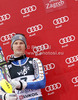 Second placed Andre Myhrer of Sweden celebrates his medal won in men slalom Snow Queen Trophy race of Audi FIS Alpine skiing World cup 2012-2013 on Sljeme above Zagreb, Croatia. Men slalom Snow Queen Trophy race of Audi FIS Alpine skiing World cup was held on Sljeme above Zagreb, Croatia, on Sunday, 6th of January 2013.
