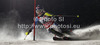 Mikaela Shiffrin of USA skiing in first run of women night slalom race of Audi FIS Alpine skiing World cup 2012-2013 in Flachau, Austria. Women night slalom race of Audi FIS Alpine skiing World cup was held Flachau, Austria, on Tuesday, 15th of January 2013.
