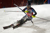 Mikaela Shiffrin of USA skiing in first run of women night slalom race of Audi FIS Alpine skiing World cup 2012-2013 in Flachau, Austria. Women night slalom race of Audi FIS Alpine skiing World cup was held Flachau, Austria, on Tuesday, 15th of January 2013.

