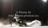 Tanja Poutiainen of Finland skiing in first run of women night slalom race of Audi FIS Alpine skiing World cup 2012-2013 in Flachau, Austria. Women night slalom race of Audi FIS Alpine skiing World cup was held Flachau, Austria, on Tuesday, 15th of January 2013.
