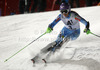 Tina Maze of Slovenia skiing in first run of women night slalom race of Audi FIS Alpine skiing World cup 2012-2013 in Flachau, Austria. Women night slalom race of Audi FIS Alpine skiing World cup was held Flachau, Austria, on Tuesday, 15th of January 2013.
