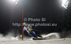 Frida Hansdotter of Sweden skiing in first run of women night slalom race of Audi FIS Alpine skiing World cup 2012-2013 in Flachau, Austria. Women night slalom race of Audi FIS Alpine skiing World cup was held Flachau, Austria, on Tuesday, 15th of January 2013.

