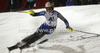 Frida Hansdotter of Sweden skiing in first run of women night slalom race of Audi FIS Alpine skiing World cup 2012-2013 in Flachau, Austria. Women night slalom race of Audi FIS Alpine skiing World cup was held Flachau, Austria, on Tuesday, 15th of January 2013.
