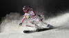 Maria Hoefl-Riesch of Germany skiing in first run of women night slalom race of Audi FIS Alpine skiing World cup 2012-2013 in Flachau, Austria. Women night slalom race of Audi FIS Alpine skiing World cup was held Flachau, Austria, on Tuesday, 15th of January 2013.
