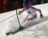 Maria Hoefl-Riesch of Germany skiing in first run of women night slalom race of Audi FIS Alpine skiing World cup 2012-2013 in Flachau, Austria. Women night slalom race of Audi FIS Alpine skiing World cup was held Flachau, Austria, on Tuesday, 15th of January 2013.
