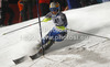 Maria Pietilae-Holmner of Sweden skiing in first run of women night slalom race of Audi FIS Alpine skiing World cup 2012-2013 in Flachau, Austria. Women night slalom race of Audi FIS Alpine skiing World cup was held Flachau, Austria, on Tuesday, 15th of January 2013.

