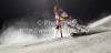 Lena Duerr of Germany skiing in first run of women night slalom race of Audi FIS Alpine skiing World cup 2012-2013 in Flachau, Austria. Women night slalom race of Audi FIS Alpine skiing World cup was held Flachau, Austria, on Tuesday, 15th of January 2013.
