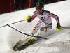 Lena Duerr of Germany skiing in first run of women night slalom race of Audi FIS Alpine skiing World cup 2012-2013 in Flachau, Austria. Women night slalom race of Audi FIS Alpine skiing World cup was held Flachau, Austria, on Tuesday, 15th of January 2013.
